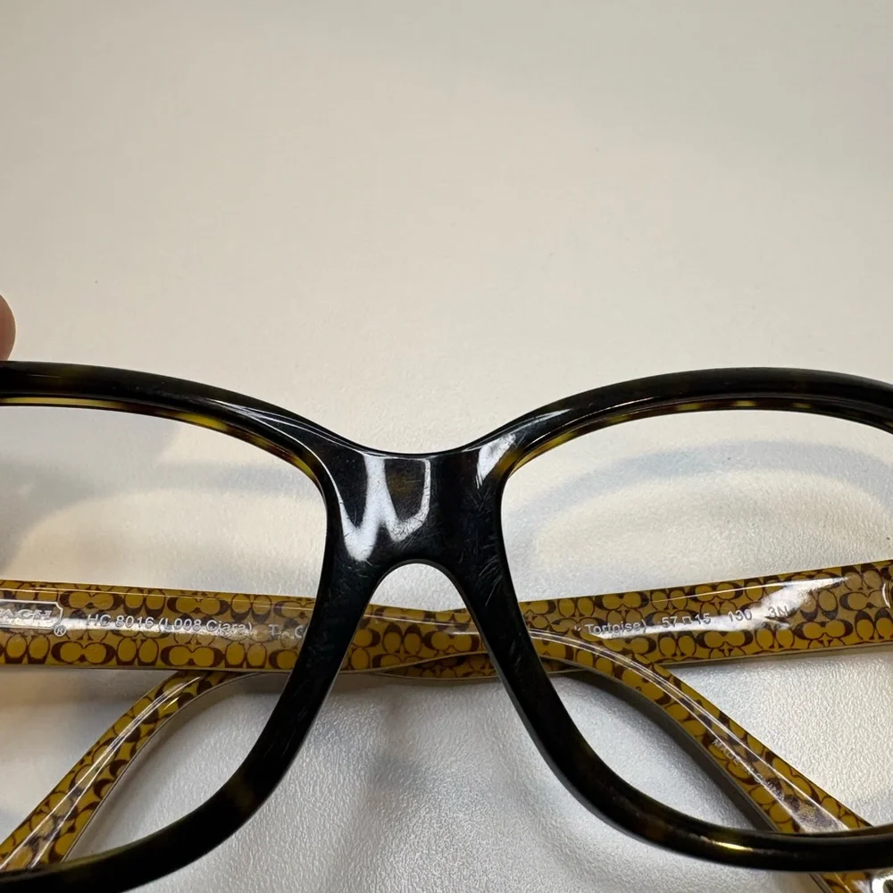 COACH SUNGLASSES HC8016(L008 Ciara)5033/13 (Dark Tortoise) 57•15•130 FRAMES ONLY